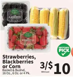 Food City Strawberries, Blackberries or Corn offer