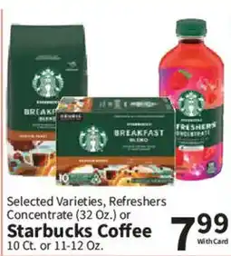 Food City Starbucks Coffee offer
