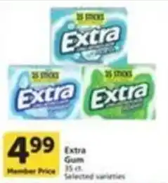 Pavilions Extra Gum offer