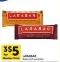 Pavilions Larabar offer