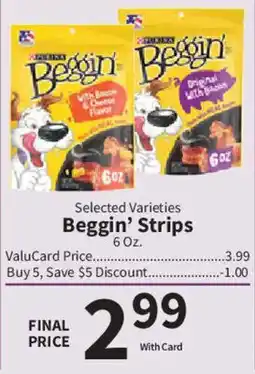 Food City Beggin' Strips offer