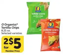 Vons O Organics Tortilla Chips offer