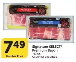 Vons Signature Select Premium Bacon offer