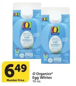 Vons O Organics Egg Whites offer