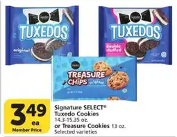 Vons Signature Select Tuxedo Cookies or Treasure Cookies offer