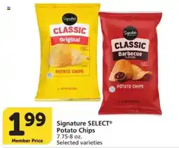 Vons Signature Select Potato Chips offer