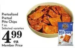 Pavilions Pretzelized Pretzel Pita Chips offer