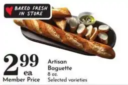 Pavilions Artisan Baguette offer