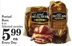Pavilions Authentic pretzel sub bun offer