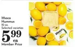 Pavilions Ithaca Hummus offer
