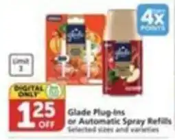 Pavilions Glade Plug-ins or Automatic Spray Refills offer