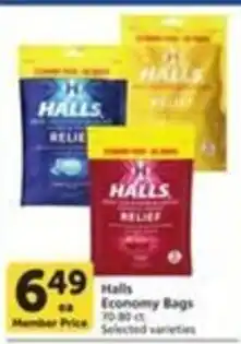 Pavilions Halls Economy Bags offer