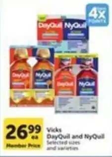 Pavilions Vicks DayQuil and NyQuil offer