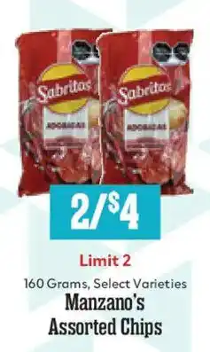 Manzano's Assorted Chips