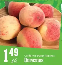 Market Basket California Sweet Peaches offer