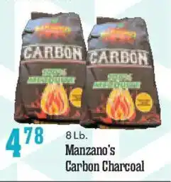 Market Basket Manzano's Carbon Charcoal offer