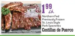 Market Basket Northern Fed St. Louis Style Pork Spareribs offer
