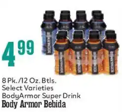 Market Basket Body Armor Super Drink offer