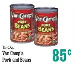 Market Basket Van Camp's Pork and Beans offer