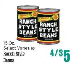 Market Basket Ranch Style Beans offer