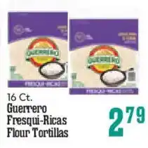 Market Basket Guerrero Fresqui-Ricas Flour Tortillas offer