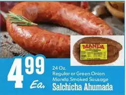 Market Basket Manda Smoked Sausage offer