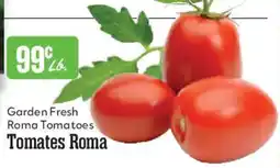 Market Basket Garden Fresh Roma Tomatoes offer