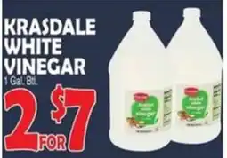 Bravo Supermarkets Krasdale white vinegar offer