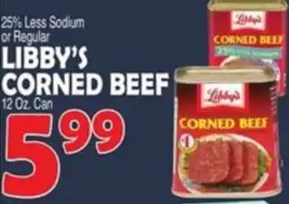 Libby's corned beef