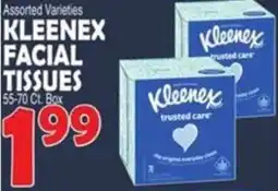 Bravo Supermarkets Kleenex facial tissues offer