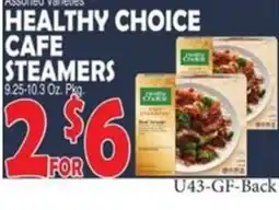 Bravo Supermarkets Healthy Choice Cafe Steamers offer