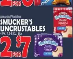 Bravo Supermarkets Smucker's Uncrustables offer