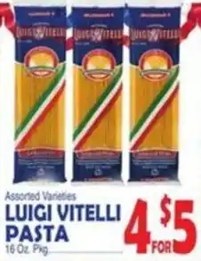 Bravo Supermarkets Luigi Vitelli pasta offer
