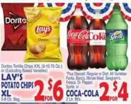 Bravo Supermarkets Lay's potato chips offer