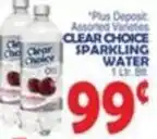 Bravo Supermarkets Clear Chocie Sparkling Water offer