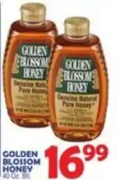Bravo Supermarkets Golden blossom honey offer
