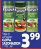 Bravo Supermarkets Goya seasonador offer