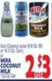 Bravo Supermarkets Mira coconut Milk offer