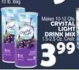 Bravo Supermarkets Crystal Light drink mix offer