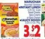 Bravo Supermarkets Maruchan instant lunch offer