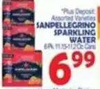 Bravo Supermarkets Sanpellegrino sparkling water offer