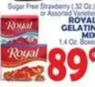 Bravo Supermarkets Royal gelatin mix offer