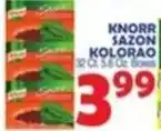 Bravo Supermarkets Knorr Sazon Kolorao offer