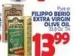 Bravo Supermarkets Filippo Berio extra virgin olive oil offer