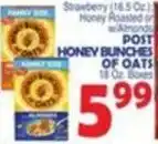 Bravo Supermarkets Post honey bunches of oats offer