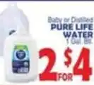 Bravo Supermarkets Pure Life Water offer