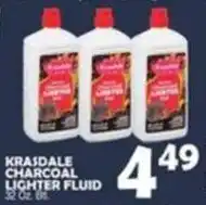 Bravo Supermarkets Krasdale charcoal lighter fluid offer