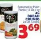 Bravo Supermarkets 4C Bread Crumbs offer