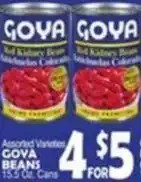 Bravo Supermarkets Goya Beans offer