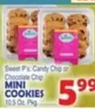 Bravo Supermarkets Sweet P's Mini Cookies offer